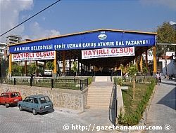 Anamur'da Cumartesi Pazar yeniden hizmete girerken